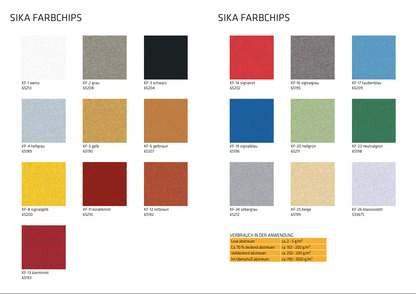 Sika® Farbchips Pronto