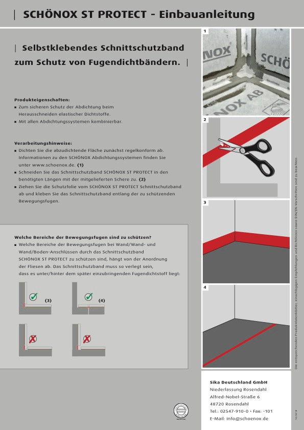 SCHÖNOX ST PROTECT 25mmx20m